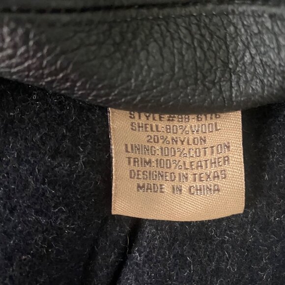 Panhandle Powder River Outfitters Wool Vest Jacket Mens M Western Rodeo - Picture 5 of 12